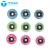 Import Roller skate accessories flashing wheels fen3 from China