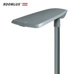 Roomlux solar led street light cob led street light 80w