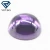 Import Round flat cabochon cut white and all kinds of color cubic zirconia synthetic zirconia naked gems CZ half hemisphere sharp from China