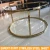 Import Round gold polish stainless steel metal furniture frame from China