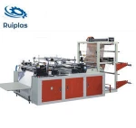 RP-G600 Model Computer Control KFC Biodegradable Double layer Disposable PE glove making machine