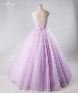 RSE711 Sexy Lilac Quinceanera Dresses In Purple Long Free Shipping Prom Dresses
