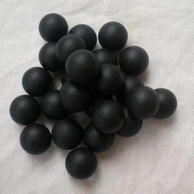rubber ball with steel powder which is used for bullet