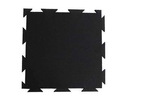 Rubber Flooring Pure Black High Density Mat or Color Sport EPDM Cross Fit Rubber Floorings