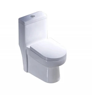 S-trap Wash Down Sanitary Ware Floor Mounted Ceramic One Piece Toilets