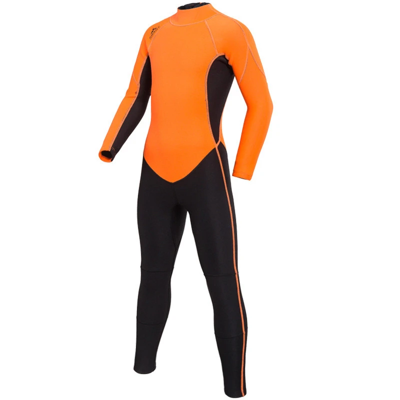 Sbart New Arrival Kids Neoprene Wet Suit 2MM Diving Suit Full Body Back Zipper Neoprene Diving Surfing Wetsuit