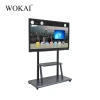 School and office equipment 75" IR multi-touch LCD display interactive digital whiteboard