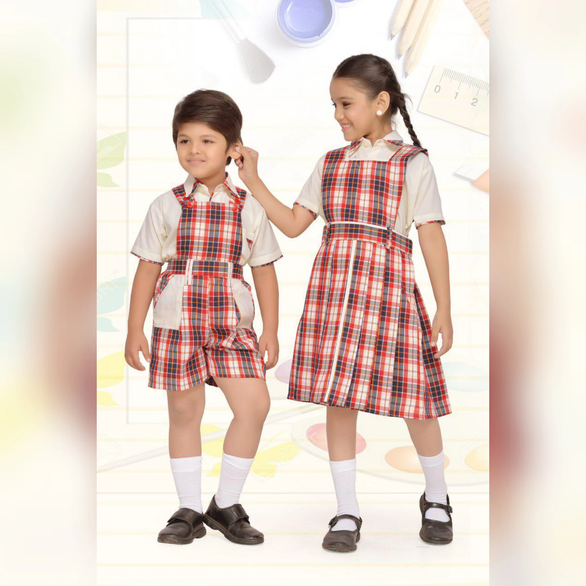 School uniform for all with various designs