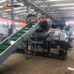 Scrap Metal Drum Bucket Crushing Shredding Machine