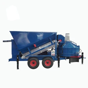 SDDDOM MB1200 mobile mini ready mixed concrete mixing plant/ concrete batching plant for sale