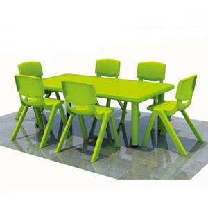 SE971022 Customized Preschool Kindergarten Furniture Table Set