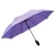 Import Semi automatic 3 fold auto umbrella logo promotion rain gear with crook handle from China
