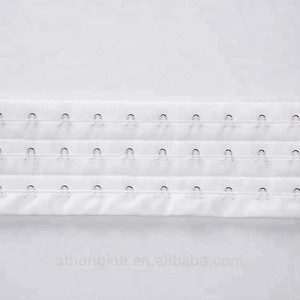 Shantou manufacturer bra/corset extender adjustable hook and eye tape