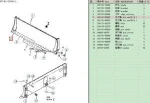Shantui bulldozer SD16L right side straight tilt frame 16L-80-40000, Shantui spare parts