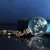 Import Shining LED light Crystal Bubble Ball Keyring Promotional Souvenirs from China