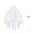 Import Short double layer white wedding bride veil for Bridal Shower from China