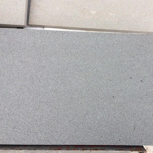 Sichuan Black Sandstone Tile Honed Surface For Cladding