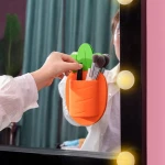 Silicone Toothpaste Toothbrush Holder Wall Tooth Brush Holder For Kids