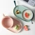 Import Simple Style One Person Ceramic Tableware Set Breakfast Afternoon Tea Salad Cereal Bowl And Plate Set from China