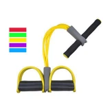 Sit-ups Rally Yoga Resistance Bands Foot Pedal Rally Thin Waist Weight Reduction Abdominal Home Fitness Equipment