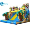 Size 9mLX7mWX5mH Inflatable Slide with LOGO Aladdin and His Wonderful Lamp  for Kids