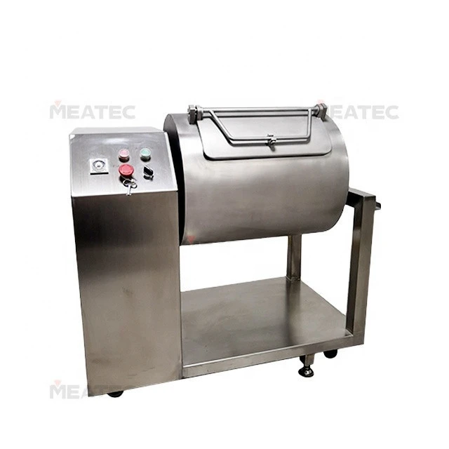 Small and Middle Capacity Vacuum Meat Tumbling Mixer 300 Ltr Meat Processing Machinery Food &amp; Beverage Factory Indonesia Gearbox