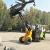 Import small logging machine wood log grabber grapple telescopic wheel loader from China