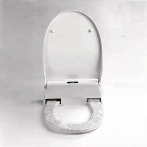 smart bathroom touchless toilet seat cover with remove control