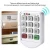 Import Smart digital locker lock zinc alloy password sauna cabinet lock smart keypad furniture lock PW206Z from China