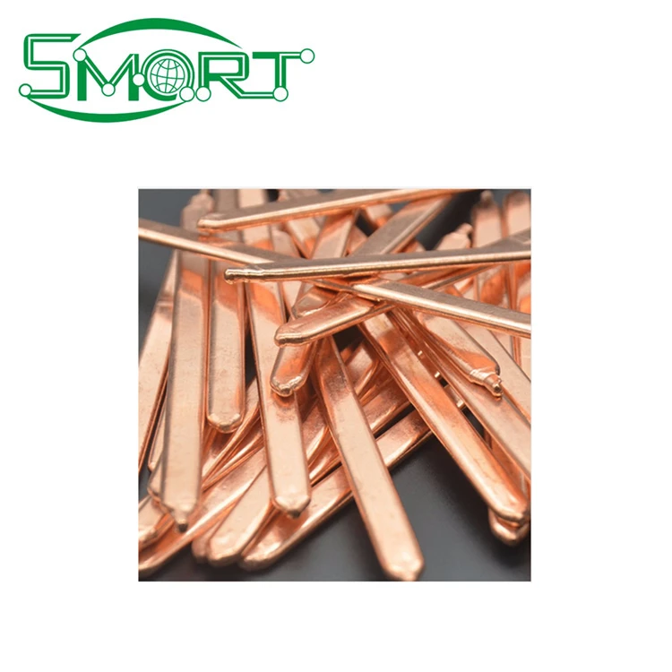 Smart Electronics 8x3x300mm Flat Copper Heatpipe Heatsink Radiator Cooling