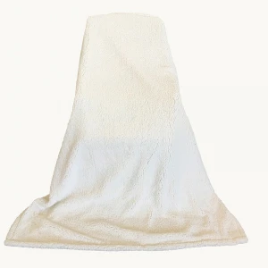 Soft Mink Fleece Custom Digital Printing Corporate Logo Sherpa Throw Blanket