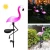 Import solar garden lights outdoor Waterproof LED Flamingo lamp Flamenco licht gartenlicht animals garten Decorative solar garden light from China