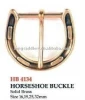 Solid Brass Horseshoe Buckle