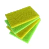 Sponge Manufacturer Kitchen Cleaning Scourer Heavy Duty Cellulose Green Scouring Pads Sponge for Kitchen Cloth