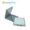 Square Shape Heat Transfer Printable Personalized Blank Sublimation Metal Folding Makeup Mirror