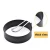 Import Stainless Steel Egg Ring, Round Breakfast Household Egg Mold Tool Cooking Tool Omelette from China