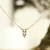 Import Stainless Steel Necklace Environmental 3 Triangle Pendant Necklace Women 18K Gold Plated Jewelry from China