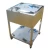 Import Stainless Steel Operation Washing Hospital Cleaning Cart from China