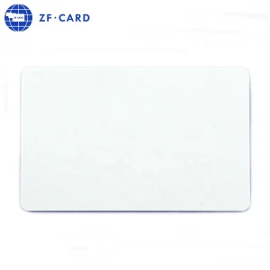 Standard size CR80 PVC Printable white blank card