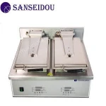 STDM-T-E2 Commercial electric automatic double head dumpling fryer machine for sale