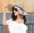Import Straw hat female summer Korean sun hat folding  beach hat from China
