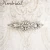 Import Stunning Rhinestone And Crystal Wedding Sash Belt Antique Silver Belt Sash For Wedding Dress 2019 Bridal Accessories from China