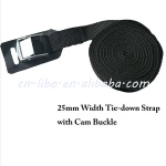 Sturdy 3M Tie Down Strap Tie-down Strap Padded Cam Lock Buckle, 2 Pack