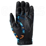 Sublimation Newest Leather golf gloves/golf gloves cabretta leather finger 10