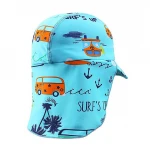 Summer baby boys' flap sun protection toddler sun hat kids bucket hats