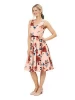 Summer Floral Pattern Clothes Women Elegant Casual A-line Silhouette Print Dress