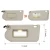 Import Sun Visor Gray Driver left side 96401-9PB0A with light Sun Visor for Nissan Pathfinder  Infiniti QX60 Infiniti JX35  2013-2018 from China