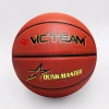 Superior Quality Custom Logo Printed Basketball, Size 7 PU Composite Leather Match Basketball Ball