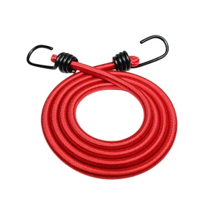 Supplier Polyester Colored Wide Strong Elastic String Cord 7mm 8mm 10mm Bungee Cord Soft Spandex Elastic Draw Cords  With Aglet