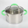 Supplier wholesale superior quality stainless steel 4 pieces set of stew pot soup pot cookware sets